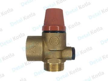 Предохранительный клапан бойлера Baxi 3bar 9950620 (А) по классной цене в Уфе